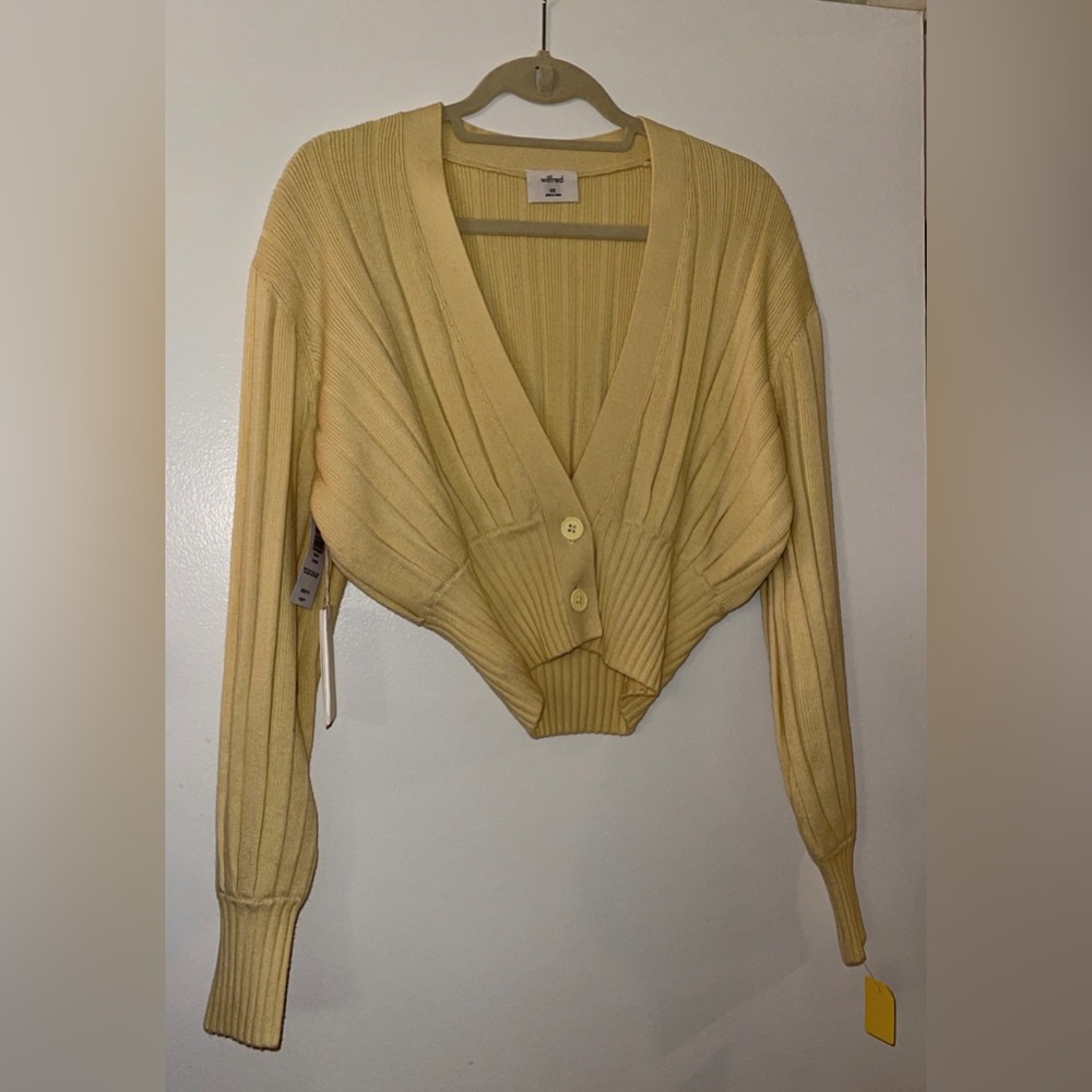Wilfred Butter Yellow Jaune Beurre XXS Thais 66265 Original Price $135